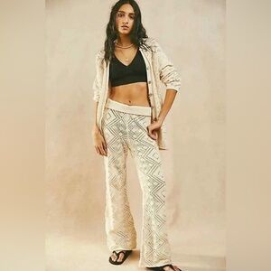 Free People | Free People Beach Get Away Fauxchet pants